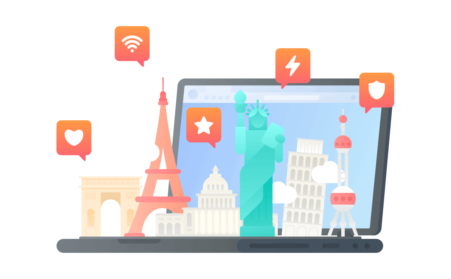 在基里巴斯连接到中国的代理 - 返华VPN